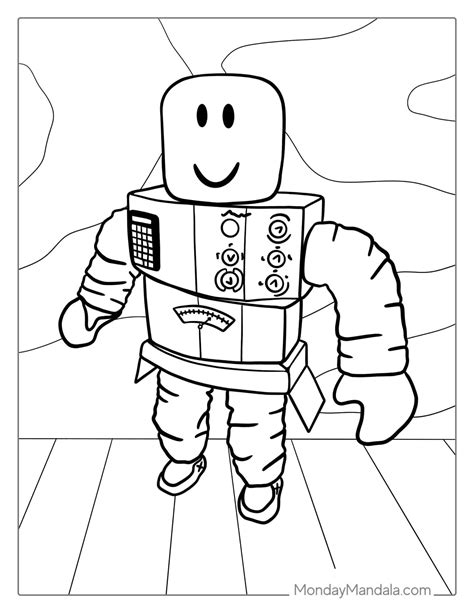 40 Roblox Coloring Pages Free Pdf Printables