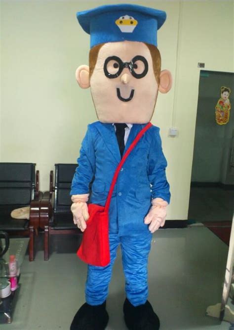 Professional Postman Pat Mascot Costume Cartoon Character Halloween ...