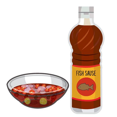 Thai Seasoning Fish Sauce With Chili 19634726 Png