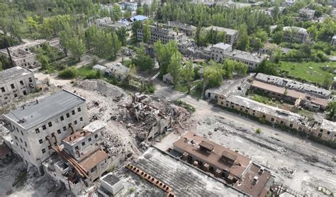 Drone Footage Shows Devastation In Ukraine S Strategic Eastern City Of