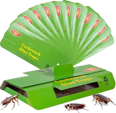 Amazon 12 Pack Cockroach Trap Cockroach Killer Indoor Home