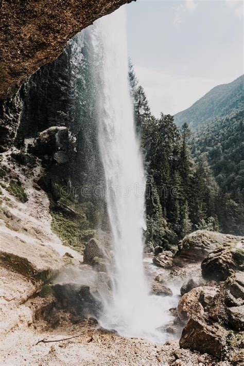 The Pericnik Slap Or Pericnik Fall Is Located In Triglav National Park