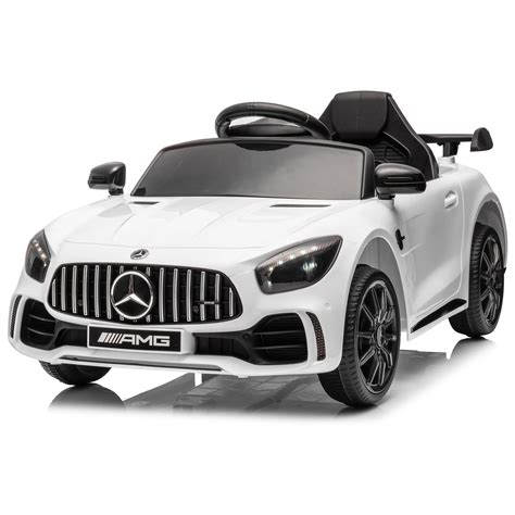 Homcom Voiture Lectrique Enfant Ans Mercedes Muiltifonction