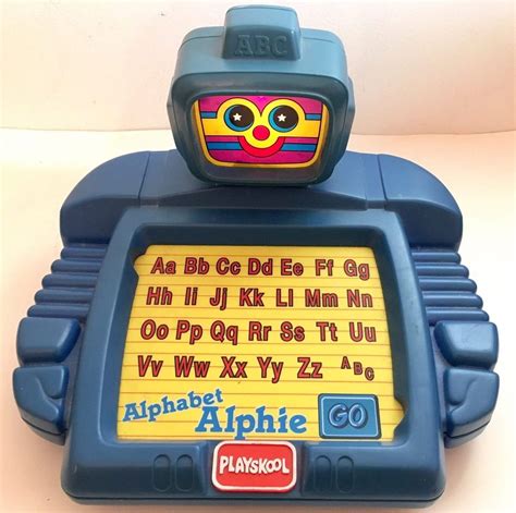 Talking Alphabet Alphie Robot - The Old Robots Web Site