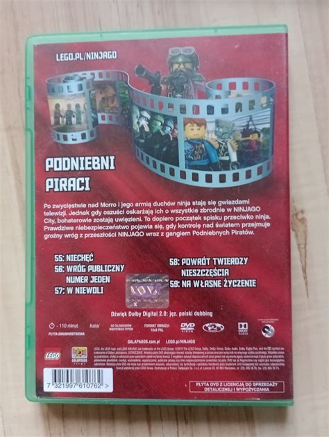 2 Płyty DVD Lego Ninjago Podniebni Piraci Podgórzyn Kup teraz na