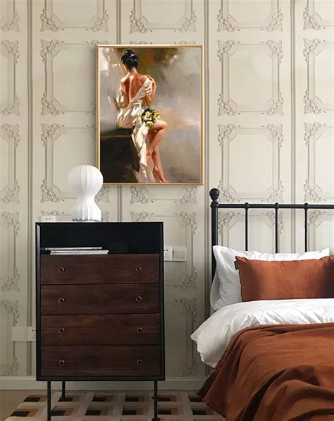 Custom DIY Painting By Number Nude Woman Canvas Art For Wall