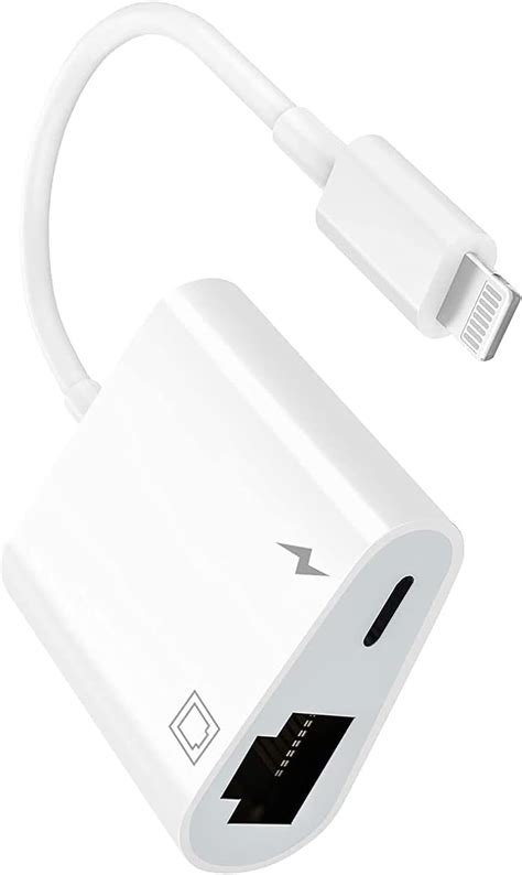 Amazon.com: [Apple MFi Certified] Lightning to Ethernet Adapter for ...