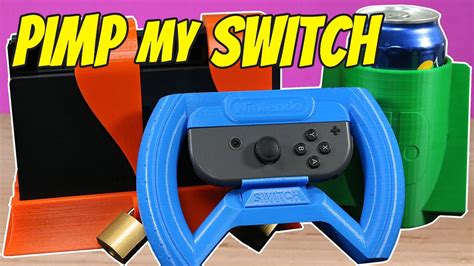 Nintendo Switch 3d Printing Personalized Mods And Upgrades Youtube