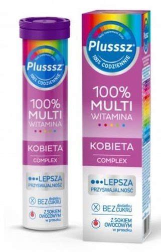 Plusssz Multiwitamina Kobieta Complex X Tabletek Musuj Cych