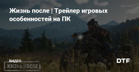 Жизнь после | Трейлер игровых особенностей на ПК — Видео на DTF