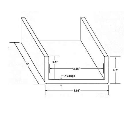 Heavy Duty Weld On 2x4 Steel Stake Pockets For Trailer And Truck 10