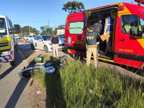 Pedestre Atropelado Por Moto Ao Tentar Atravessar Br