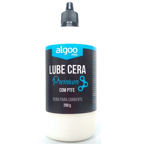 Lubrificante Algoo Lube Cera Premium Para Corrente Ptfe G Shopee