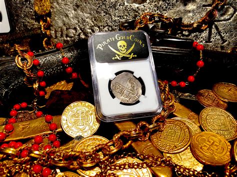 Spain 4 Reales 1616 Dated Ngc 35 Pirate Gold Coins Pirate Gold Coins