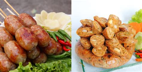 Thai Sausage Grilled Northern Isaan And Sai Ua Sausages Localise Asia