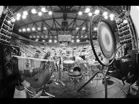 Close Up Behind John Bonham Drums Pic S Zeppelin Led Zeppelin