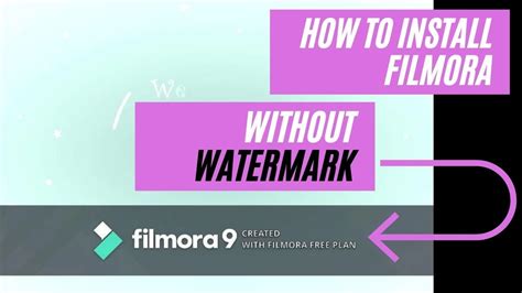 How To Install Filmora Without Watermark 2021 YouTube