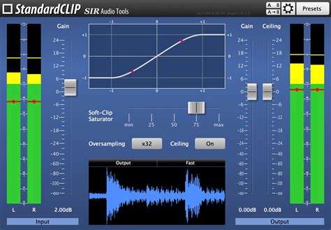 Sir Audio Tools Releases Standardclip Clipping Plug In