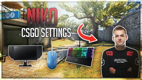 All Settings Crosshair And Viewmodel Of Niko For Cs Go