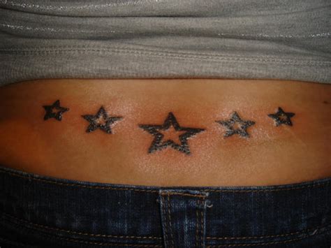 Women Tattoos With Lower Back Star Tattoo Designs | Largest tattoo gallery online. Ideas and art