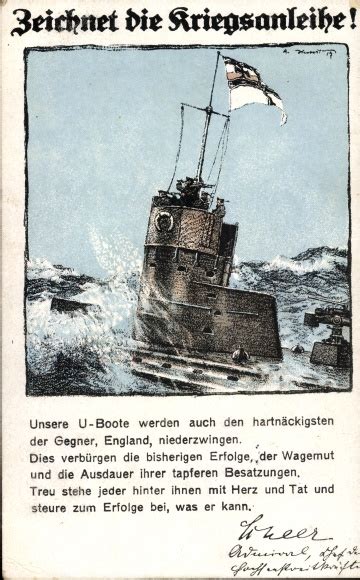 K Nstler Ansichtskarte Postkarte Deutsches U Boot Akpool De