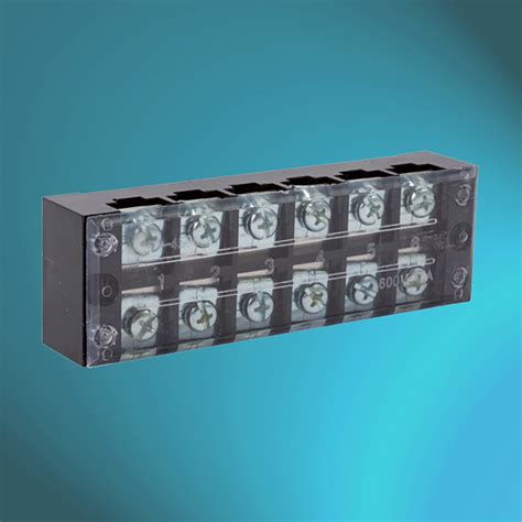 8 10 12 Positions Dual Rows 600V 25A With Pre Insulated Bar Terminals