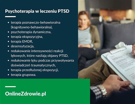 PTSD zespół stresu pourazowego objawy leczenie diagnostyka