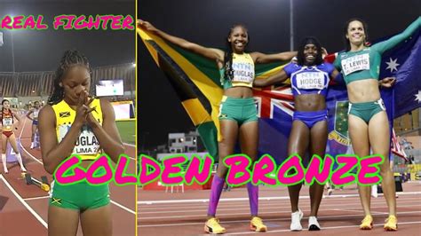 Shanoya Douglas Medals For Jamaica Womens 200m🔥u20wc Youtube