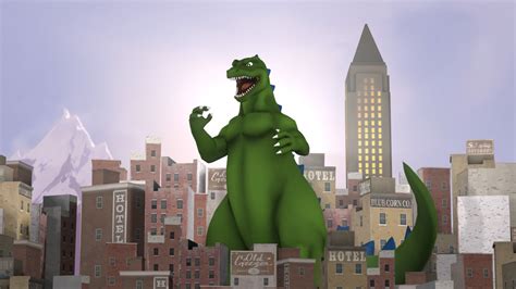 Hanna Barbera Godzilla Cartoon