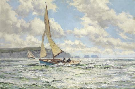 Montague Dawson Frsa Rsma British 1895 1973 Brisk