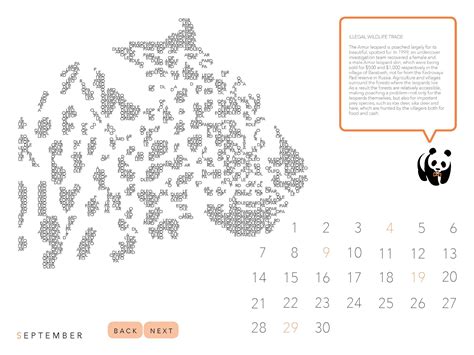 WWF Invitation and Interactive Calendar :: Behance