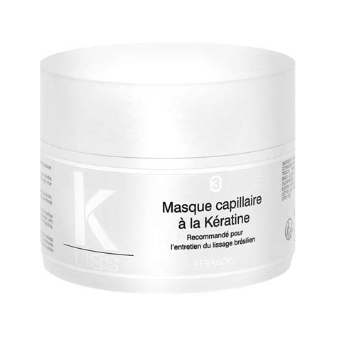 Composition Kerasoin K Liss Masque Capillaire Keratine Ml Ufc Que