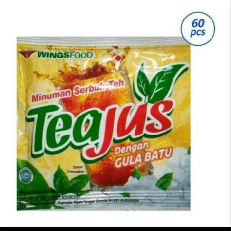 Jual Teh Jus Tea Jus Gula Batu Dus Shopee Indonesia