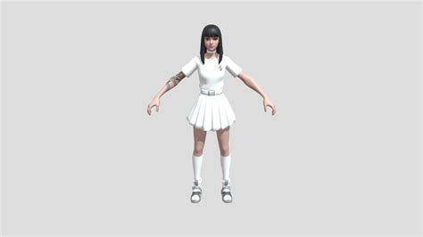 Fortnite Skin Concept WHITE CHARLOTTE - Download Free 3D model by Alqui ...