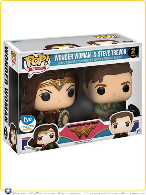 Funko Dc Comics Wonder Woman Movie Pop Heroes Vinyl Figure Pack