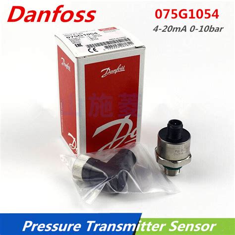 1pcs Danfoss Pressure Transmitter Sensor DSTP140 075G1054 4 20mA 0