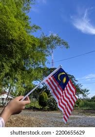 Malaysian Flag Known Jalur Gemilang Malaysia Stock Photo 2200655629 ...