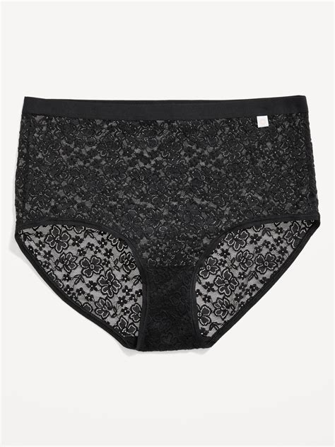 High Waisted Lace Bikini Underwear Old Navy