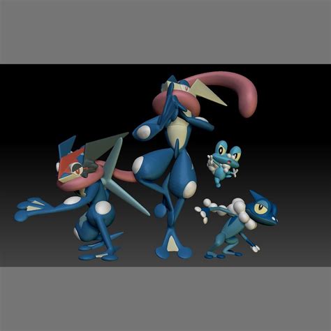 Froakie Frogadier Greninja