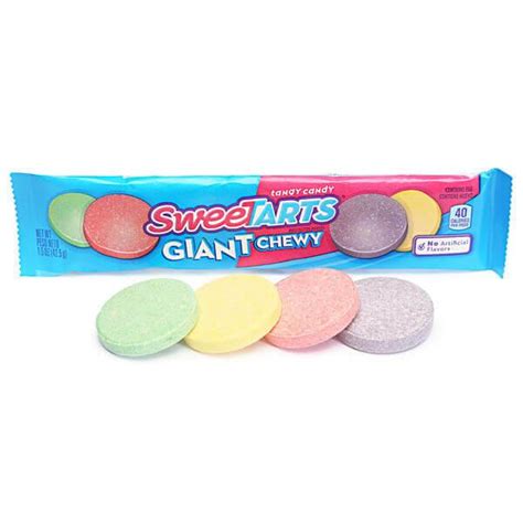 Sweetarts Giant Chewy Candy 4 Packs 36 Piece Box Bestcandyshop