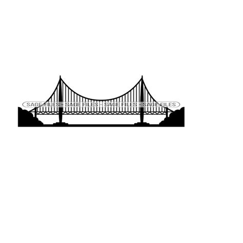 Bridge 3 SVG, Bridge SVG, Bridge Clipart, Bridge Files for C - Inspire Uplift