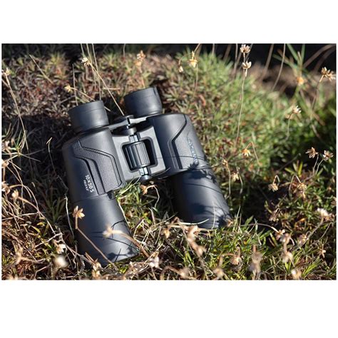 Olympus 10x50 S Binoculars Black Trekkinn