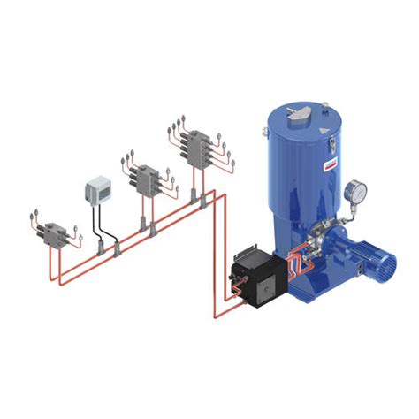 Dual Line Lubrication Unit Skf Lincoln Automatic Lubrication Systems