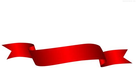 Red Ribbon Png Transparent Picture Red Christmas Ribbon Banner Free