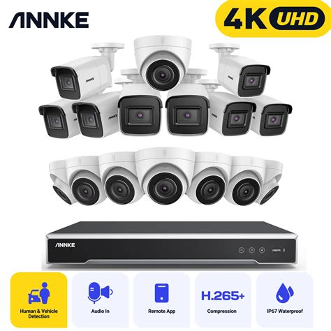 ANNKE ANP1600 16CH 4K Ultra HD POE Network Video Security System H 265