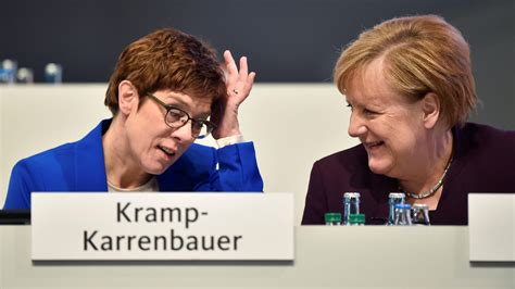 Cdu Parteitag In Leipzig Akk Mit Riskanter Methode Wie Angela Merkel