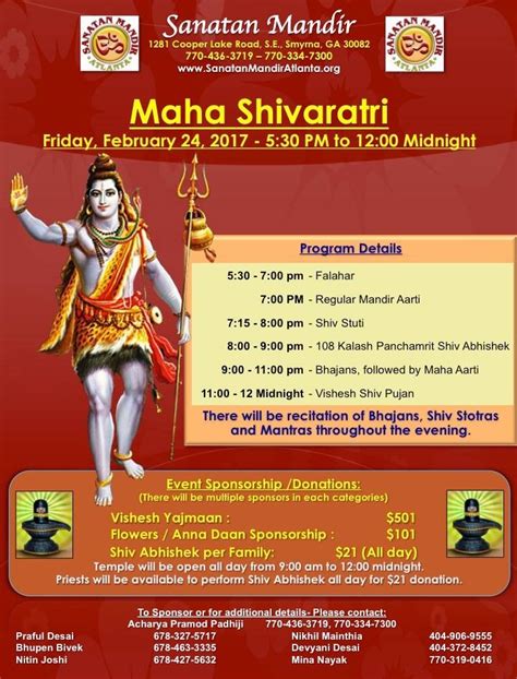 Maha Shivratri Celebration