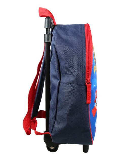 Bagtrotter Sac Dos Roulettes Cm Maternelle Pat Patrouille Bleu