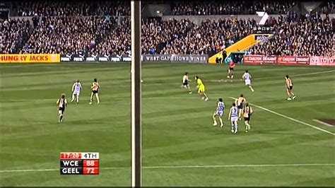 West Coast Eagles Vs Geelong 2011 Second Half Highlights Youtube