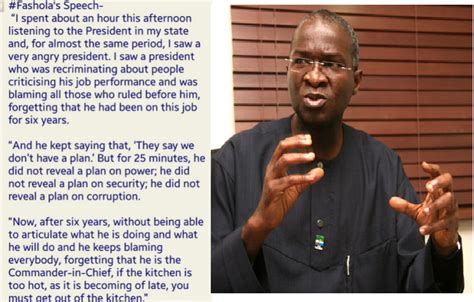 Governor Fashola Responds To President Goodluck Jonathans Rally Speech